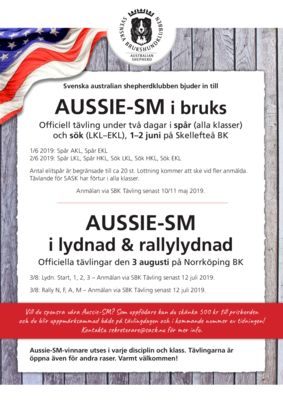 Annons Aussie SM 2019